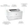 HP LaserJet Enterprise M406dn Impresora Láser Monocromo Dúplex Blanca