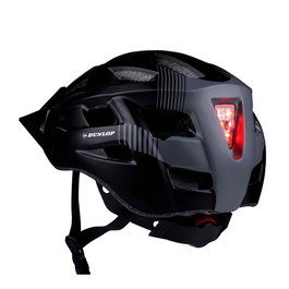 Dunlop Casco de bicicleta con leds rojos talla L