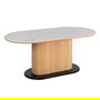 Mesa Comedor Blanco-Natural 180 X 90 X 75 cm
