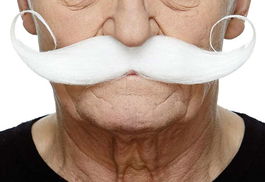 My Other Me Bigote Multicolor Talla Única para Adultos