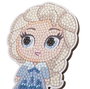 Crayola Kit Creativo de Cristales Brillantes Frozen Elsa, Actividad con Pegatinas, 12x19,5x1,5 cm