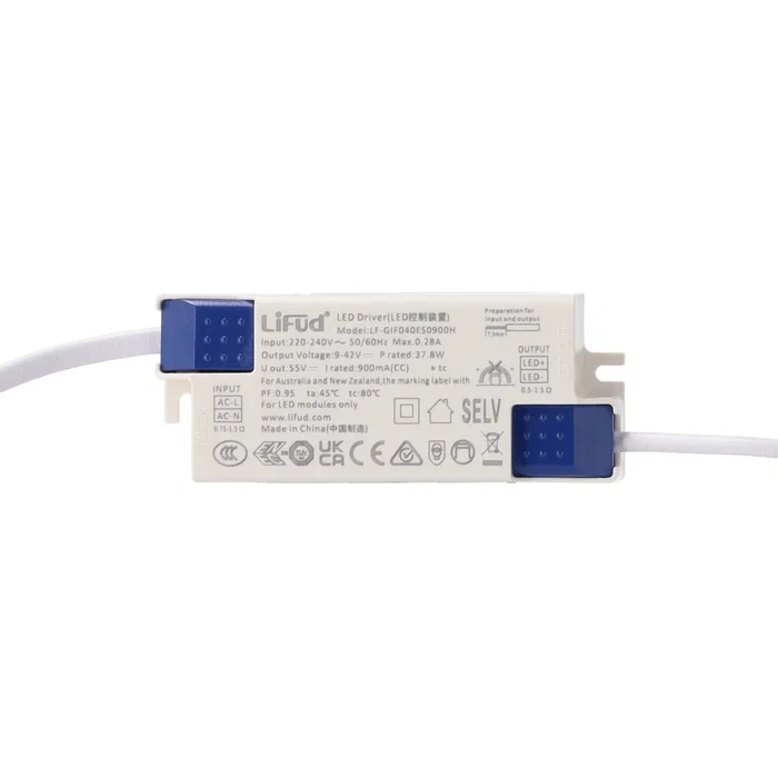 LIFUD Driver Downlight LED 40W CCT Circular Orientable Microprismático HOCOBCOR40WLI-CCT