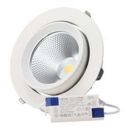 HOCO Foco Downlight LED 40W CCT Circular Orientable