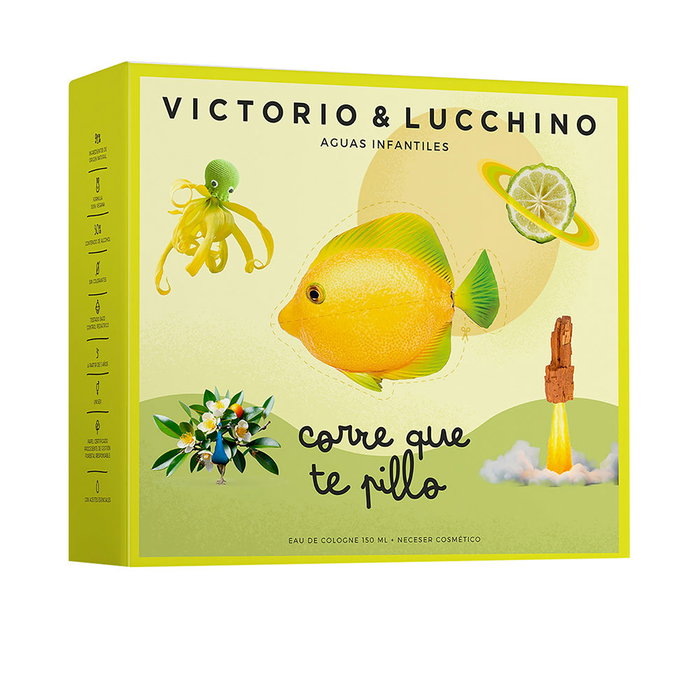VICTORIO & LUCCHINO Aguas Infantiles Corre Que Te Pillo Estuche 2 pz 150 ml VICTORIO & LUCCHINO Aguas Infantiles Corre Que Te Pillo Estuche 2 pz 150 ml