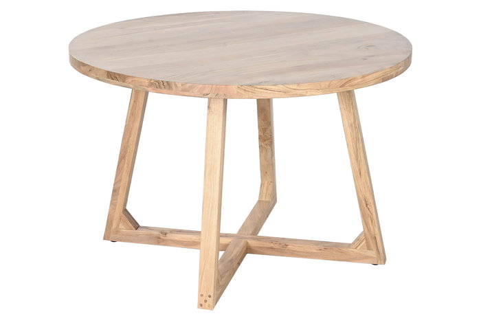 DKD Home Decor Mesa Redonda Comedor Acacia 140 x 76 x 140 cm