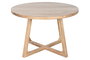DKD Home Decor Mesa Redonda Comedor Acacia 140 x 76 x 140 cm