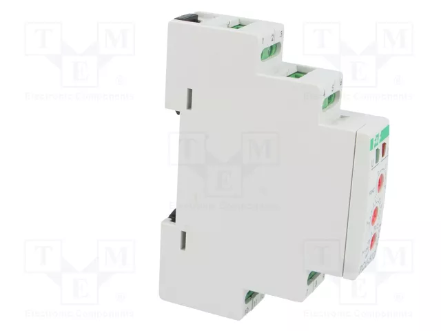 F&F Relé de tiempo PCU-510-DUO DPDT 250VAC/8A