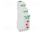 F&F Relé de tiempo PCU-510-DUO DPDT 250VAC/8A
