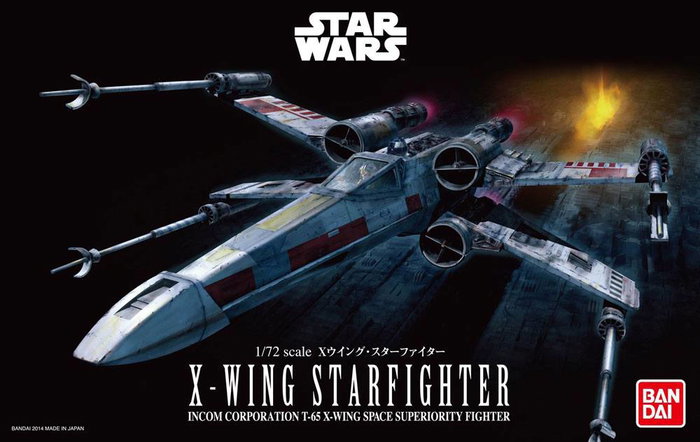 Star Wars Maqueta 1/72 X-Wing Starfighter