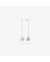 Radiant Pendientes Silver Largos SHELL