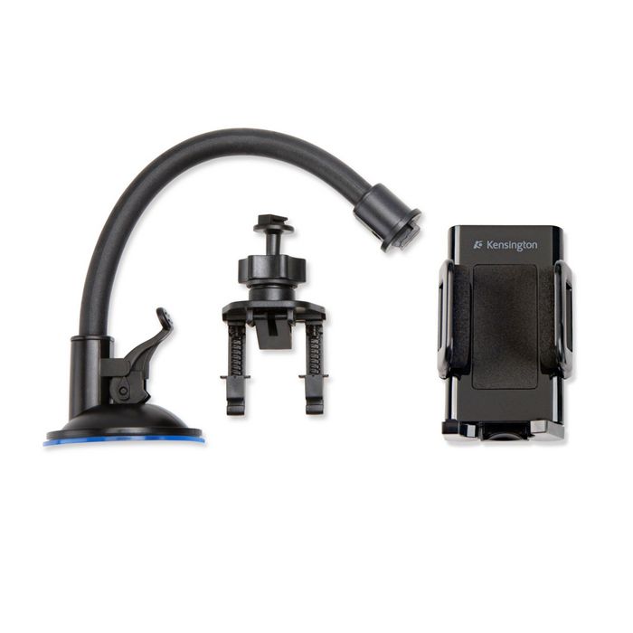 Kensington Soporte Universal para Coche para Smartphones en Negro Kensington Soporte Universal para Coche para Smartphones en Negro