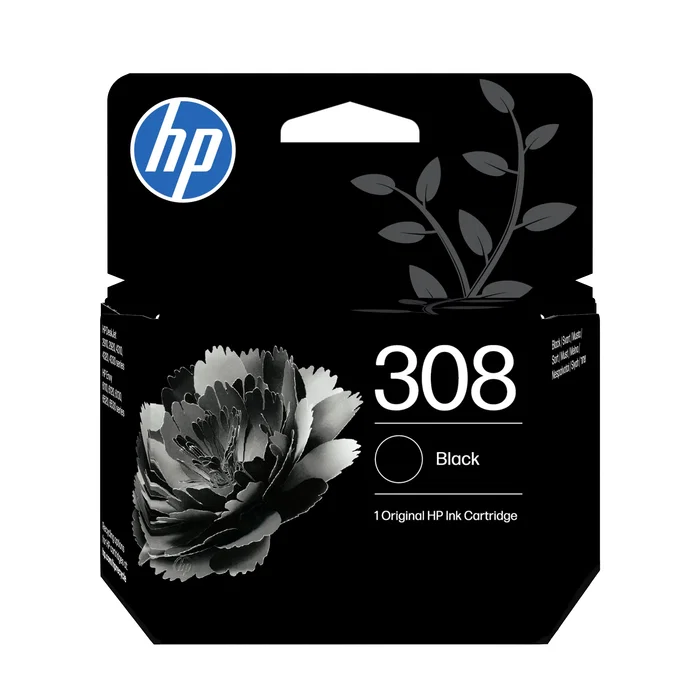 HP Cartucho de Tinta 308 Negro