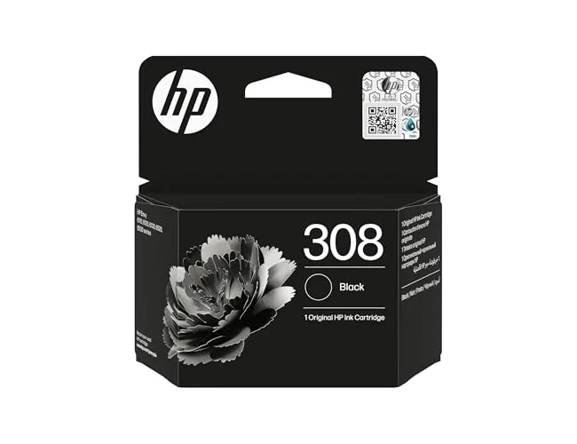 HP Cartucho de Tinta 308 Negro