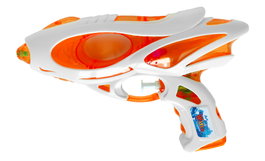 Marbueno Pistola de Agua Plástico Presión Color Naranja 20,5x13 cm Jardín, Piscina y Playa MARBUENO SUMMER 10236N