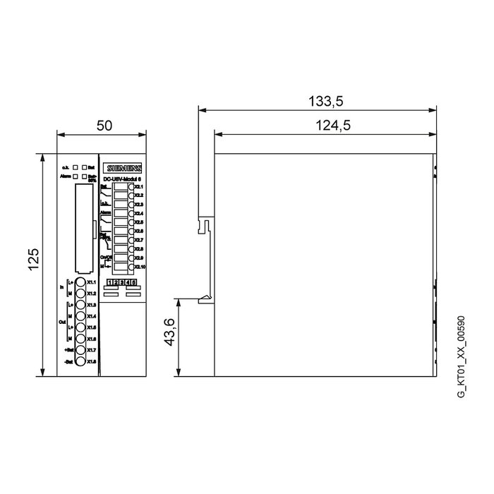 Siemens 6EP1931-2DC21 SITOP Power DC-USV-Modul 6A
