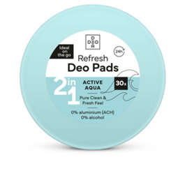 Deodea DEO PADS Discos Active Aqua 30 u