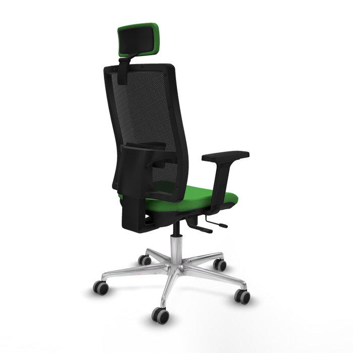 PIQUERAS Y CRESPO Silla de oficina Horna con mecanismo Sincro/Traslack, Verde y Negro PIQUERAS Y CRESPO Silla de oficina Horna con mecanismo Sincro/Traslack, Verde y Negro