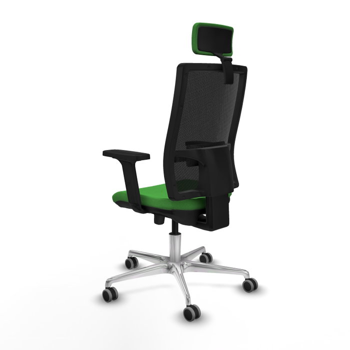 PIQUERAS Y CRESPO Silla de oficina Horna con mecanismo Sincro/Traslack, Verde y Negro PIQUERAS Y CRESPO Silla de oficina Horna con mecanismo Sincro/Traslack, Verde y Negro