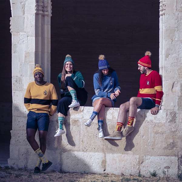 Cerdá Gorro Tricot Pompom Harry Potter Slytherin 100% Acrílico