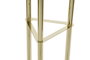 DKD Home Decor Lámpara de Pie de Metal y Cristal con Bolas Doradas