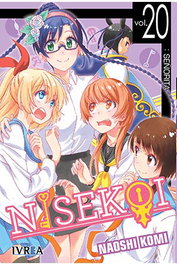 Editorial Ivrea, S.L. Nisekoi 20 (Comic) inevitable de Naoshi Komi