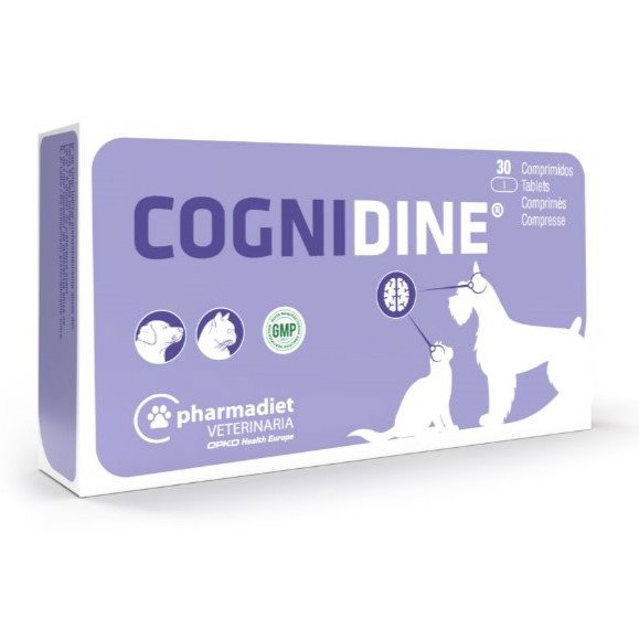 Pharmadiet Cognidine 30 Comprimidos Suplemento para Perros y Gatos Función Cognitiva Antioxidante Pharmadiet Cognidine 30 Comprimidos Suplemento para Perros y Gatos Función Cognitiva Antioxidante