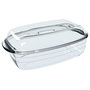 Cacerola Rectangular Tapa Boro Ocuisine Vidrio Ô Cuisine 33x20x10 cm - 4,1 L