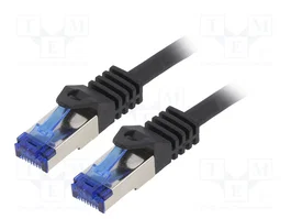 LogiLink Patch cord Cat.6a S/FTP 3m negro C6A063S