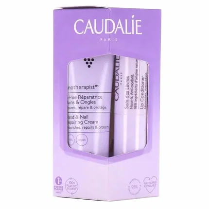 Caudalie Vinotherapist Estuche de Manos y Labios (2 piezas) 30 ml + 4,5 g