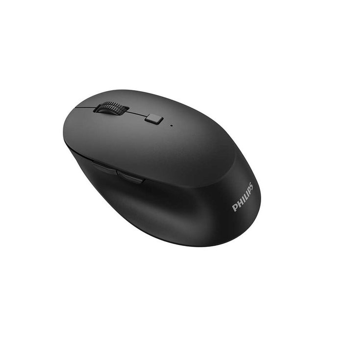 Philips SPK7607B/00 Ratón de Oficina para Mano Derecha RF Wireless + Bluetooth Óptico 3200 DPI