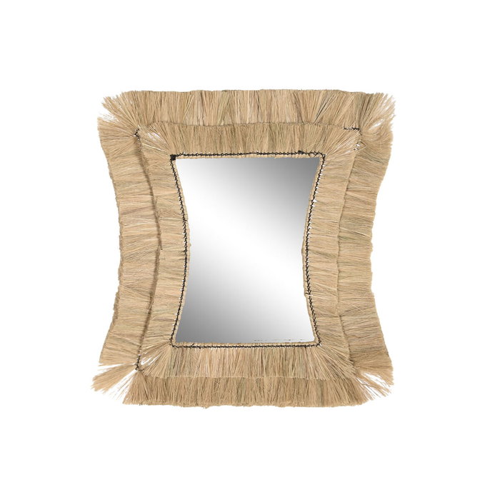 DKD Home Decor Espejo Balines Natural Yute Espejo Hecho a Mano 4 x 70 x 62 cm DKD Home Decor Espejo Balines Natural Yute Espejo Hecho a Mano 4 x 70 x 62 cm