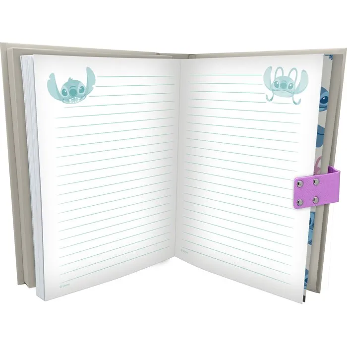 Kids Licensing Diario secreto con código Stitch Disney