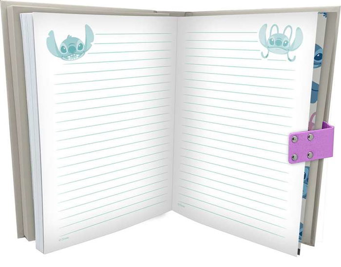 Kids Licensing Diario secreto con código Stitch Disney