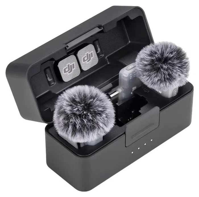 DJI Mic Mini 2 Micrófono Inalámbrico Negro 2 Transmisores 1 Receptor Estuche de Carga 6937224141452