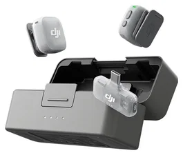 DJI Mic Mini 2 Micrófono Inalámbrico Negro 2 Transmisores 1 Receptor Estuche de Carga 6937224141452