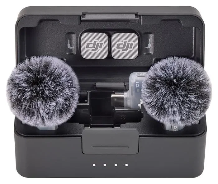 DJI Mic Mini 2 Micrófono Inalámbrico Negro 2 Transmisores 1 Receptor Estuche de Carga 6937224141452