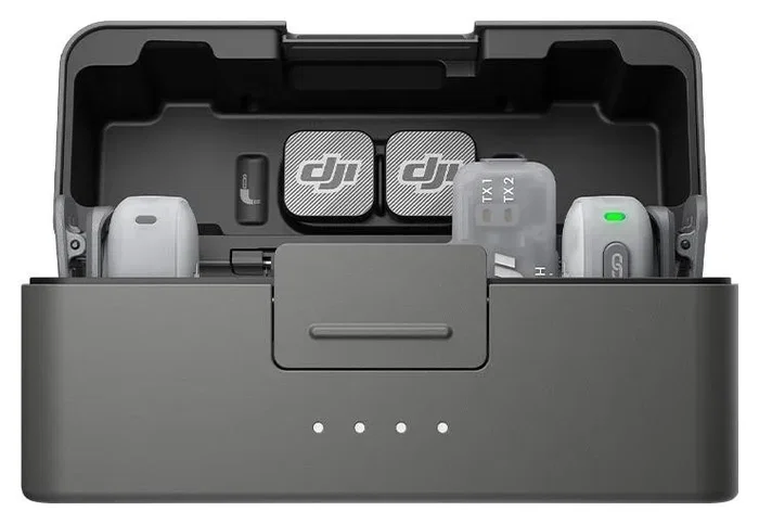 DJI Mic Mini 2 Micrófono Inalámbrico Negro 2 Transmisores 1 Receptor Estuche de Carga 6937224141452