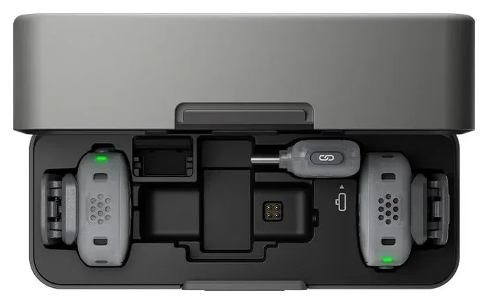 DJI Mic Mini 2 Micrófono Inalámbrico Negro 2 Transmisores 1 Receptor Estuche de Carga 6937224141452