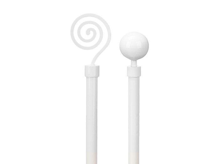 Giftdecor Barra Cortina Surtidos 120-210 cm Blanco Metal (Hierro, Aluminio) (Set de 24) Giftdecor Barra Cortina Surtidos 120-210 cm Blanco Metal (Hierro, Aluminio) (Set de 24)
