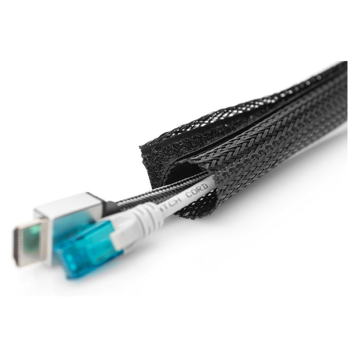 Digitus DA-90507 Organizador de cables flexible 2m Negro Digitus DA-90507 Organizador de cables flexible 2m Negro