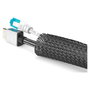 Digitus DA-90507 Organizador de cables flexible 2m Negro