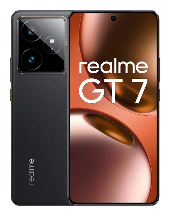 Smartphone realme gt 7 5g dual sim 12gb ram 512gb - black