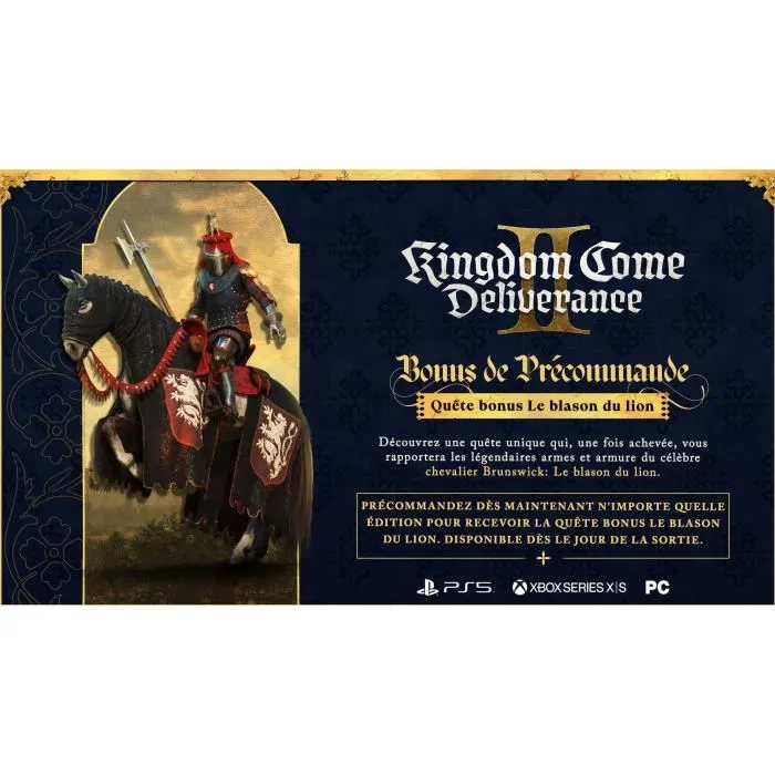 Deep Silver Kingdom Come: Deliverance II - Edición Día Uno - Xbox Series Deep Silver Kingdom Come: Deliverance II - Edición Día Uno - Xbox Series