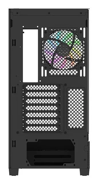 Thermaltake Caja PC View 290 TG ARGB Midi Tower ATX Negro CA-1L-00M1WN-00 con Ventana de Vidrio Templado y Panel Frontal ARGB