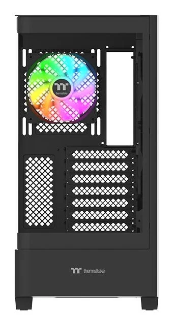 Thermaltake Caja PC View 290 TG ARGB Midi Tower ATX Negro CA-1L-00M1WN-00 con Ventana de Vidrio Templado y Panel Frontal ARGB
