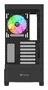Thermaltake Caja PC View 290 TG ARGB Midi Tower ATX Negro CA-1L-00M1WN-00 con Ventana de Vidrio Templado y Panel Frontal ARGB