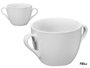 VESSIA Tazón de Consomé de Porcelana Blanca 700ml (Pack de 24)adu