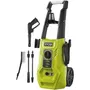 Ryobi RYO4892210204691 Limpiador de alta presión 1800W 130 bar 420 L/h flexible 5m tanque 0.9L Lance Vario Turbo Cepillo multi-Surfaces