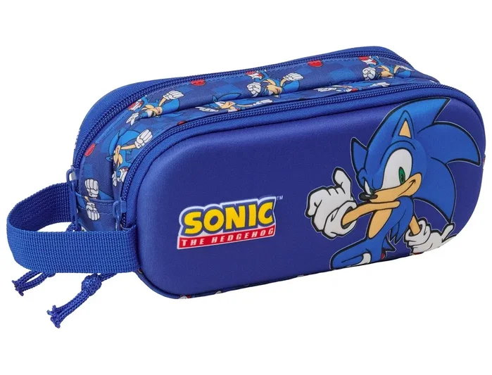 Safta Estuche Portatodo Doble 3D Sonic Safta Estuche Portatodo Doble 3D Sonic