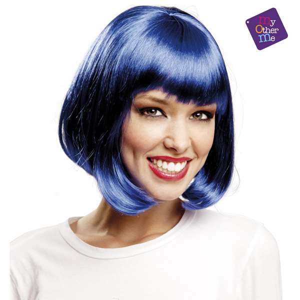 My Other Me Peluca Corta Azul 100% Poliéster My Other Me Peluca Corta Azul 100% Poliéster